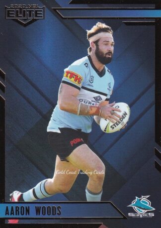 2020 NRL Elite Sapphire Mojo - MS036 Aaron Woods Cronulla Sharks