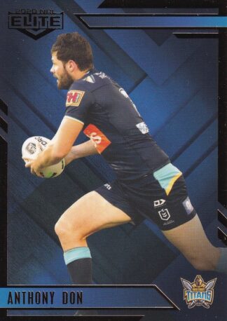 2020 NRL Elite Sapphire Mojo - MS039 Anthony Don Gold Coast Titans