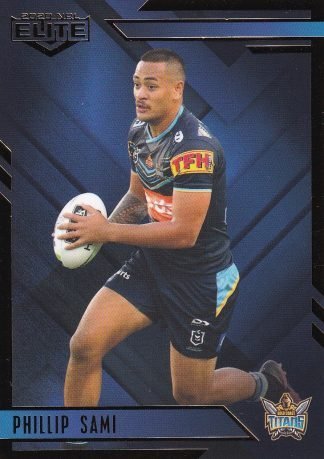 2020 NRL Elite Sapphire Mojo - MS044 Phillip Sami Gold Coast Titans