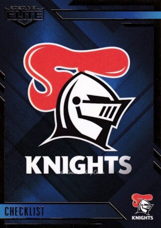 2020 NRL Elite Sapphire Mojo - MS064 Logo Checklist Newcastle Knights