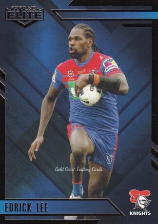 2020 NRL Elite Sapphire Mojo - MS068 Edrick Lee Newcastle Knights