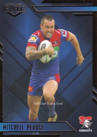 2020 NRL Elite Sapphire Mojo - MS069 Mitchell Pearce Newcastle Knights