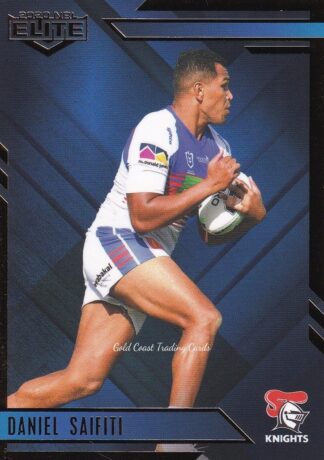 2020 NRL Elite Sapphire Mojo - MS071 Daniel Saifiti Newcastle Knights