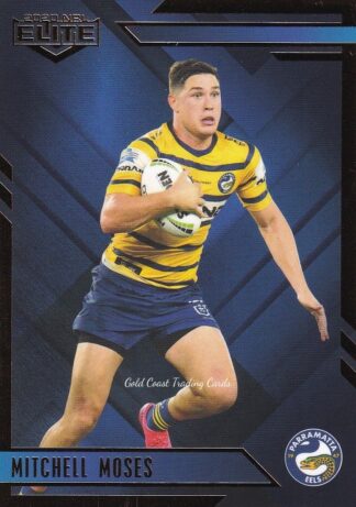 2020 NRL Elite Sapphire Mojo - MS090 Mitchell Moses Parramatta Eels