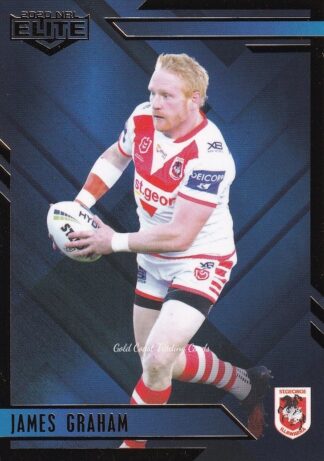 2020 NRL Elite Sapphire Mojo - MS111 James Graham St George Dragons