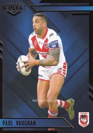 2020 NRL Elite Sapphire Mojo - MS117 Paul Vaughan St George Dragons