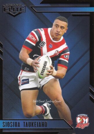 2020 NRL Elite Sapphire Mojo - MS125 Siosiua Taukeiaho Sydney Roosters