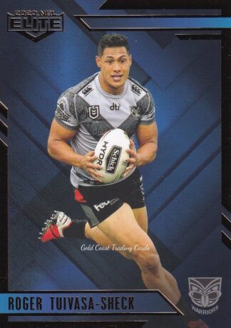 2020 NRL Elite Sapphire Mojo - MS135 Roger Tuivasa-Sheck Warriors