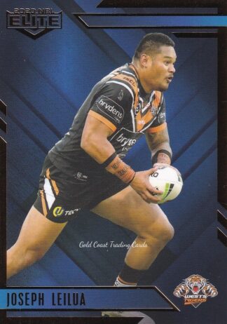 2020 NRL Elite Sapphire Mojo - MS139 Joseph Leilua Wests Tigers