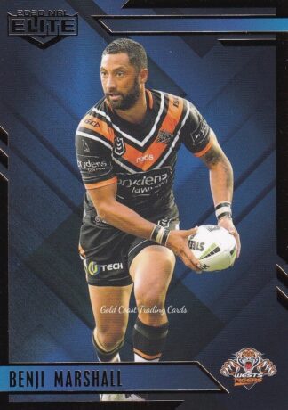 2020 NRL Elite Sapphire Mojo - MS140 Benji Marshall Wests Tigers