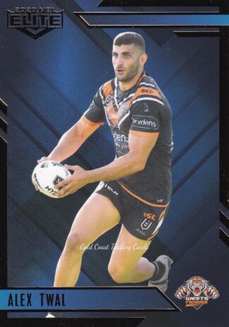 2020 NRL Elite Sapphire Mojo - MS144 Alex Twal Wests Tigers