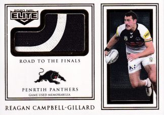 2020 NRL Elite Road To Finals Patch - RFJ02 Reagan Campbell-Gillard Penrith Panthers