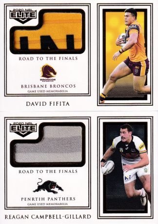 2020 NRL Elite Road To Finals Patch