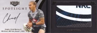 2020 NRL Elite Spotlight Jersey Patch Signature - SLS02 Chanel Harris-Tavita Warriors