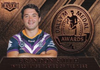 2020 NRL Elite Dally M Awards - DM11 Brandon Smith Melbourne Storm