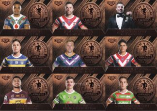2020 NRL Elite Dally M Award - Full Set Of 18 Cards
