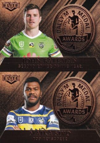2020 NRL Elite Dally M Awards