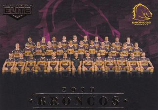2020 NRL Elite Team Photo - CL01 Brisbane Broncos