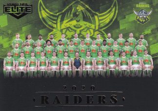2020 NRL Elite Team Photo - CL02 Canberra Raiders