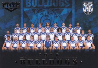2020 NRL Elite Team Photo - CL03 Canterbury Bulldogs