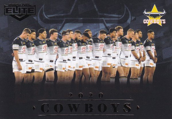 2020 NRL Elite Team Photo - CL09 North QLD Cowboys