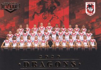 2020 NRL Elite Team Photo - CL13 St George Dragons