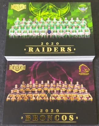 2020 NRL Elite  Team Photo Full Set - 16 Teams