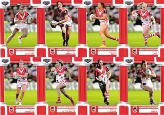 2020 NRL Elite WNRL Women NRL - St George Dragons Team Set