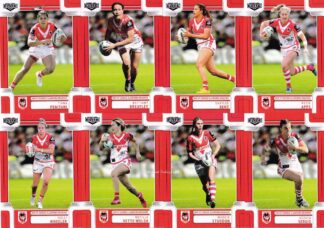2020 NRL Elite WNRL Women NRL - St George Dragons Team Set