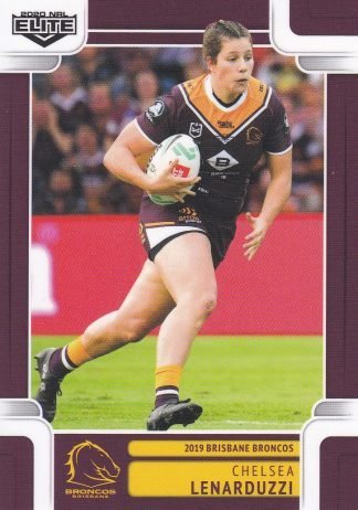 2020 NRL Elite Women NRL - WNRL05 Chelsea Lenarduzzi Brisbane Broncos