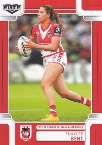 2020 NRL Elite Women NRL - WNRL10 Shaylee Bent St George Dragons