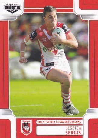2020 NRL Elite Women NRL - WNRL13 Jessica Sergis St George Dragons