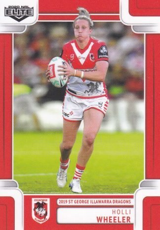 2020 NRL Elite Women NRL - WNRL16 Holli Wheeler St George Dragons