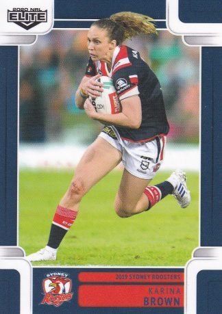 2020 NRL Elite Women NRL - WNRL17 Karina Brown Sydney Roosters