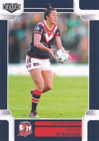 2020 NRL Elite Women NRL - WNRL21 Corban McGregor Sydney Roosters