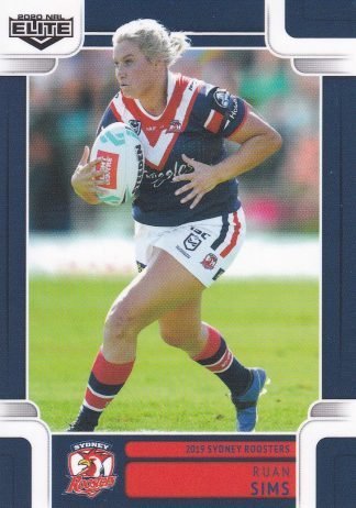 2020 NRL Elite Women NRL - WNRL22 Ruan Sims Sydney Roosters