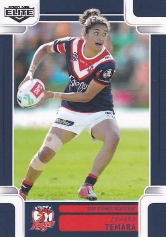 2020 NRL Elite Women NRL - WNRL24 Zahara Temara Sydney Roosters