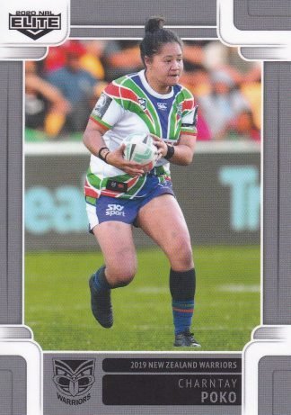 2020 NRL Elite Women NRL - WNRL28 Charntay Poko Warriors