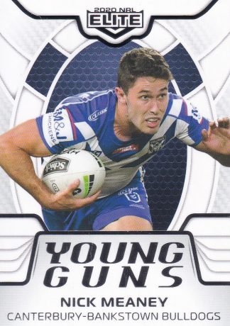 2020 NRL Elite Young Guns White - YG05 Nick Meaney Canterbury Bulldogs