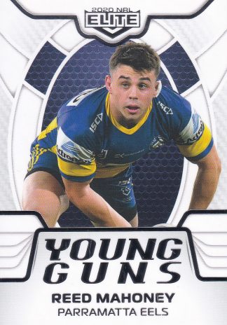 2020 NRL Elite Young Guns White - YG19 Reed Mahoney Parramatta Eels