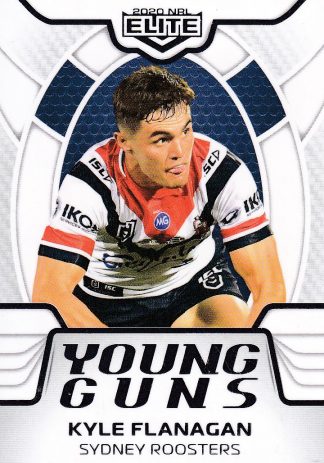 2020 NRL Elite Young Guns White - YG27 Kyle Flanagan Sydney Roosters