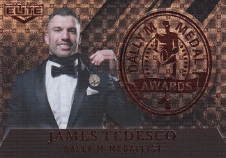 2020 NRL Elite Dally M Award Parallel - DMP01 James Tedesco Sydney Roosters