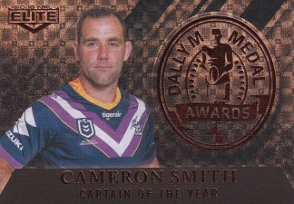 2020 NRL Elite Dally M Award Parallel - DMP17 Cameron Smith Melbourne Storm