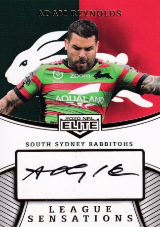 2020 NRL Elite League Sensations Signature Team - LST12 Adam Reynolds South Sydney Rabbitohs