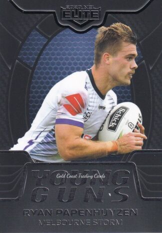 2020 NRL Elite Young Guns Black - YGB07 Ryan Papenhuyzen Melbourne Storm
