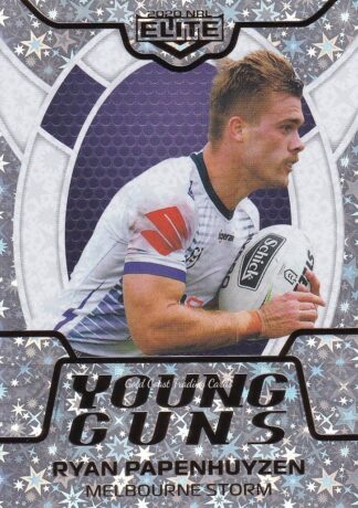 2020 NRL Elite Young Guns Parallel - YGP14 Ryan Papenhuyzen Melbourne Storm