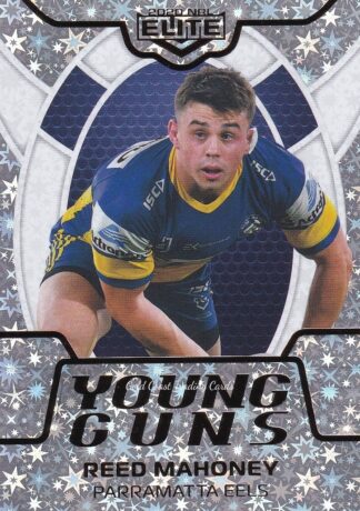 2020 NRL Elite Young Guns Parallel - YGP19 Reed Mahoney Parramatta Eels