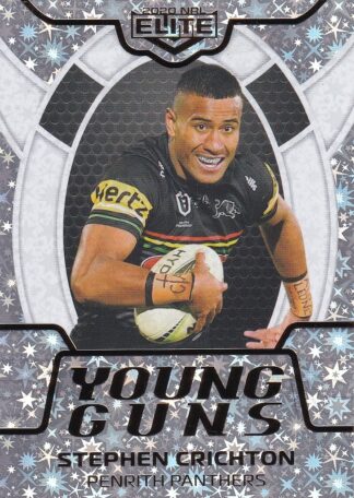 2020 NRL Elite Young Guns Parallel - YGP21 Stephen Crichton Penrith Panthers