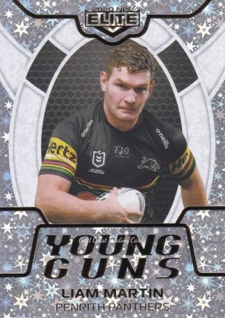 2020 NRL Elite Young Guns Parallel - YGP22 Liam Martin Penrith Panthers