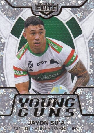 2020 NRL Elite Young Guns Parallel - YGP23 Jaydn Su'a South Sydney Rabbitohs